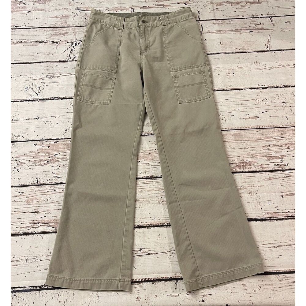 The North Face‎ Womans Carpenter Work Pants Size 8 Outdoor Flared 29" Inseam Y2K